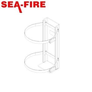 Bracket Assembly, 4" x 12" with SAE 612 Clamps
