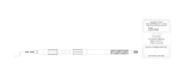 Bi-Directional Cable - Manual Only Faceplate
