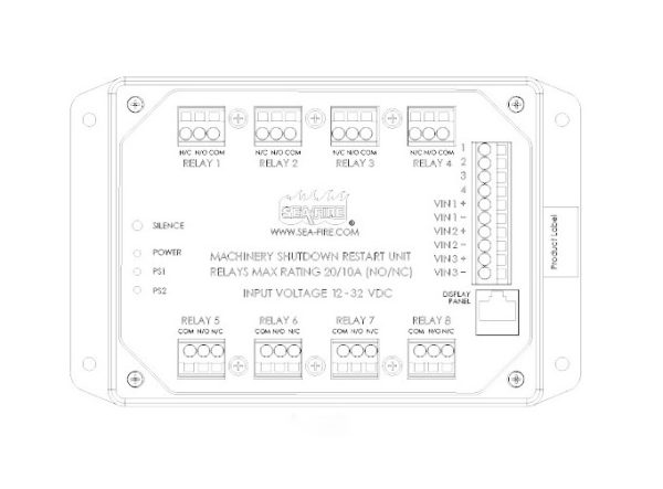 Machinery Shutdown Restart Unit (De-Energized)