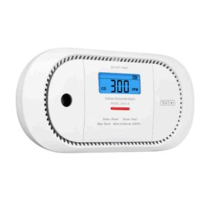 Sea-Fire Carbon Monoxide Alarm, Surface Mount, White, Battery  Operated, EU